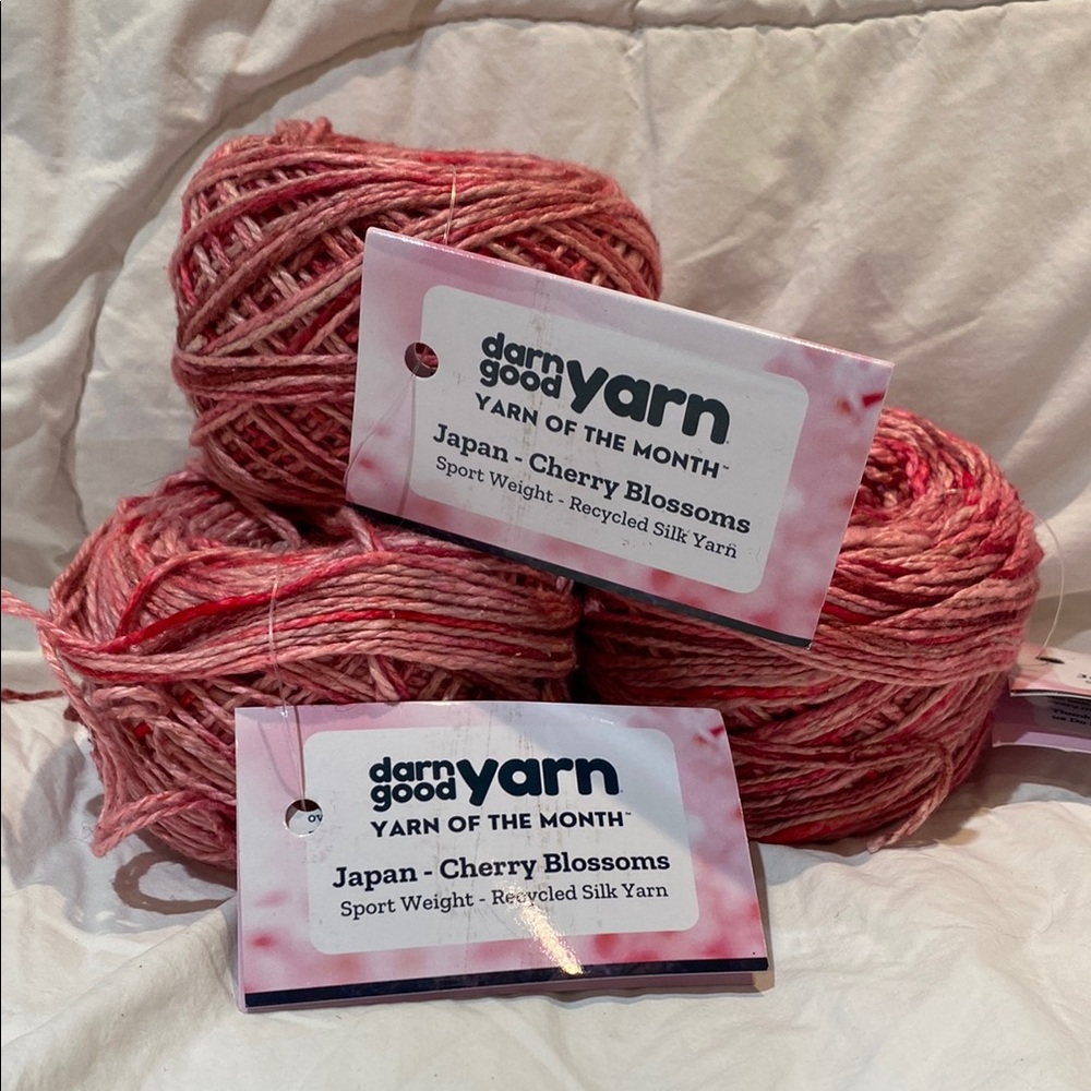 Sport Weight Silk Yarn